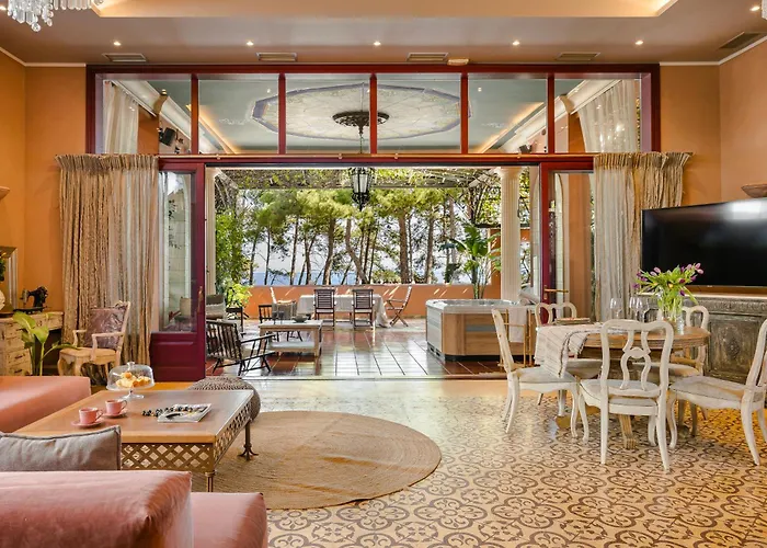 Scorpios Mansion / Downtown Skala / Seaside Dom wakacyjny *